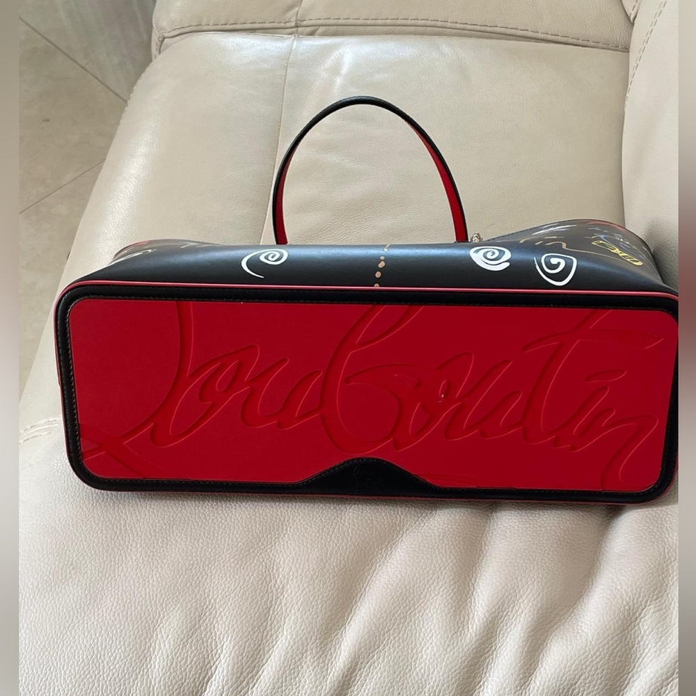 Christian Louboutin Graffiti Cabata Tote Bag - Picture 9 of 10
